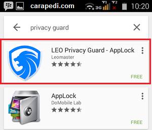 cara mengunci aplikasi di android tanpa aplikasi