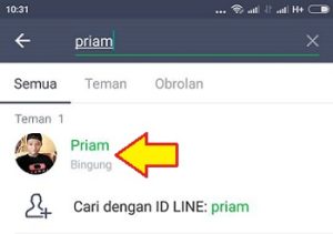 cara video call line
