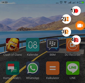 cara merekam layar android tanpa root
