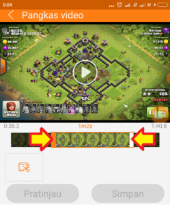 cara merekam layar di android tanpa root gratis